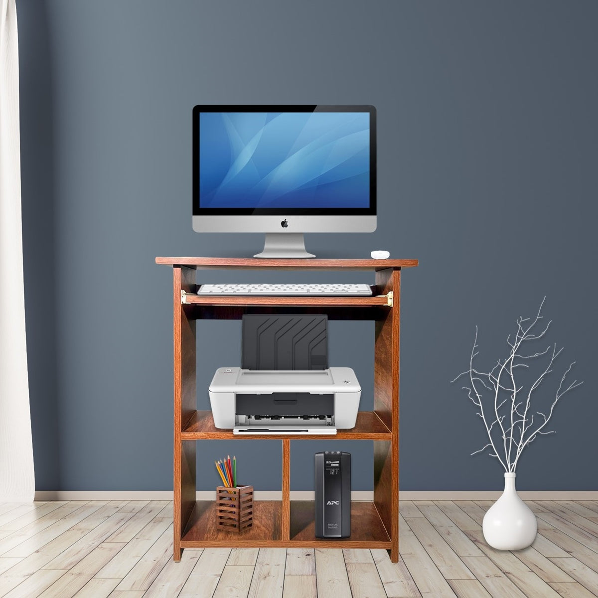 Elite Computer Table (WALNUT)